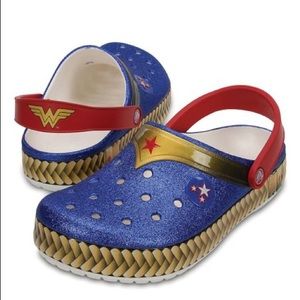 Wonder Woman Crocs